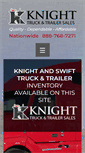 Mobile Screenshot of knighttruckandtrailer.com
